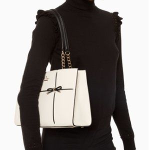 Kate Spade - Black and White Shoulder Bag - New Without Tags - Includes Booklet